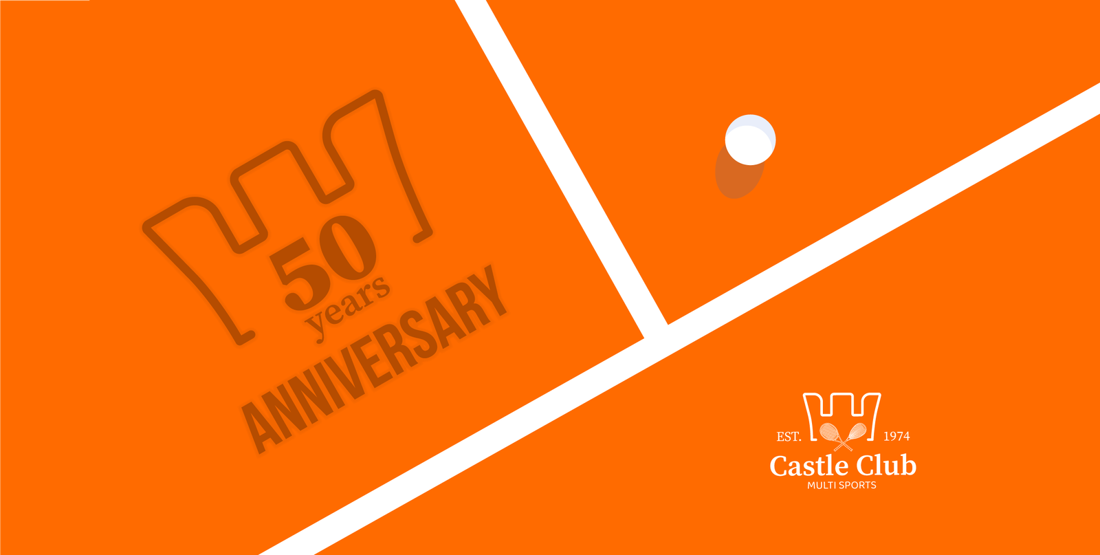 The Castle Club 50th Anniversary Promo Social Banner