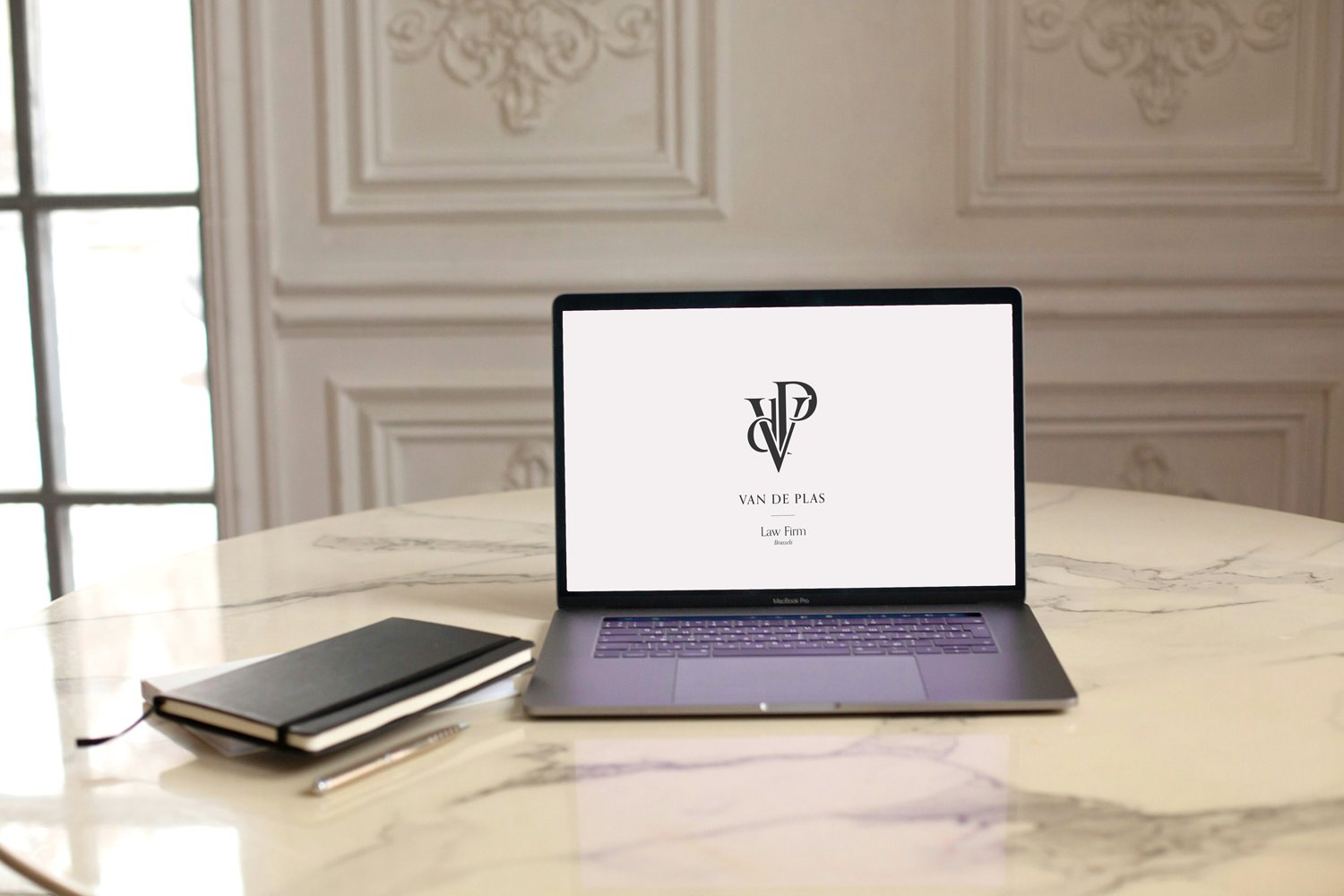 Karine Van de Plas Branding Project portfolio image