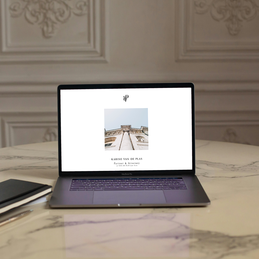 Karine Van de Plas Branding Project portfolio image